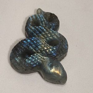 Labradorite Snake Fetish